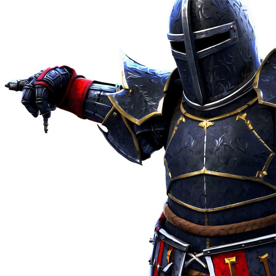 Loyal Black Knight PNG pfi27