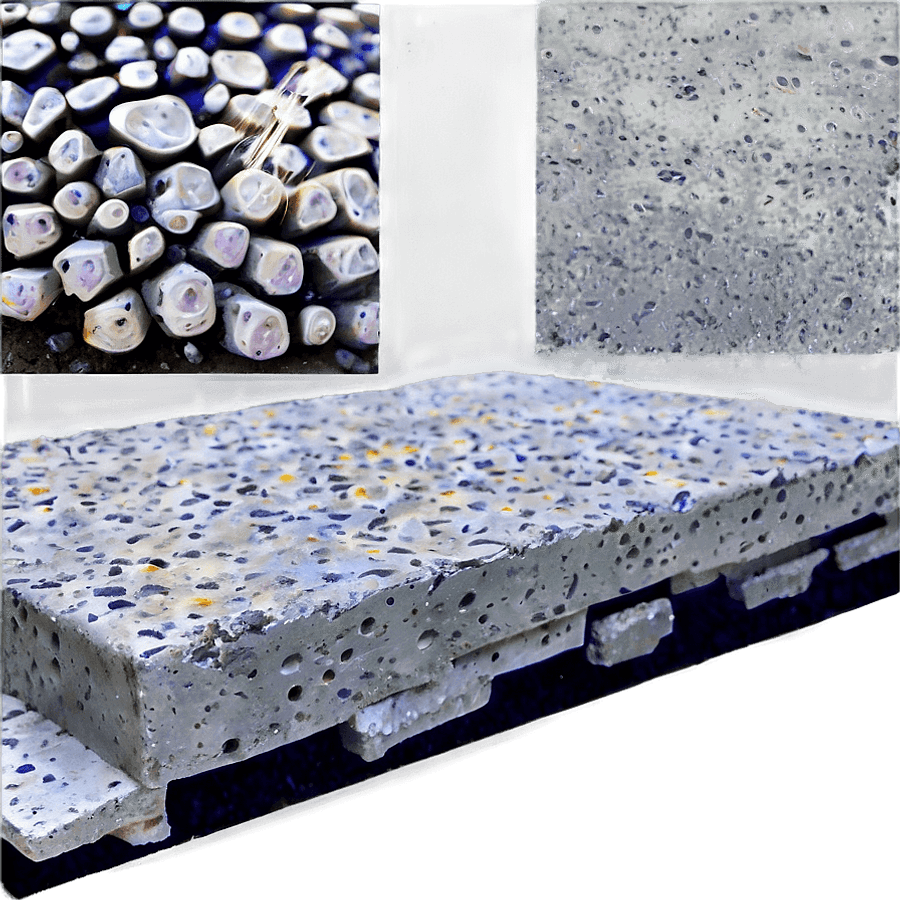 Porous Concrete Texture PNG 06202024