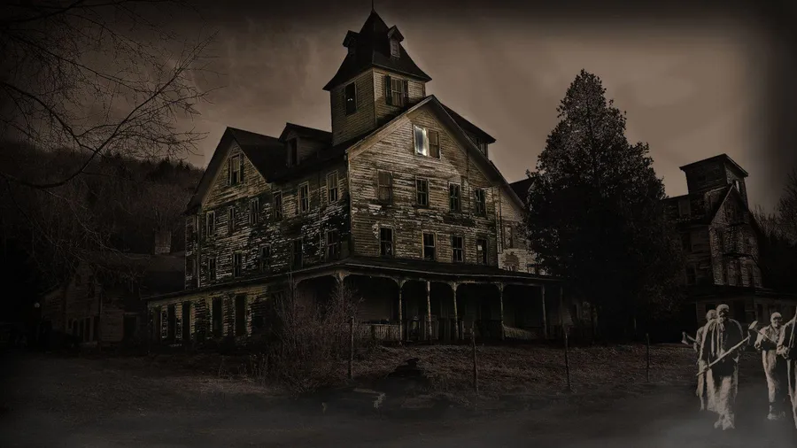 haunted background