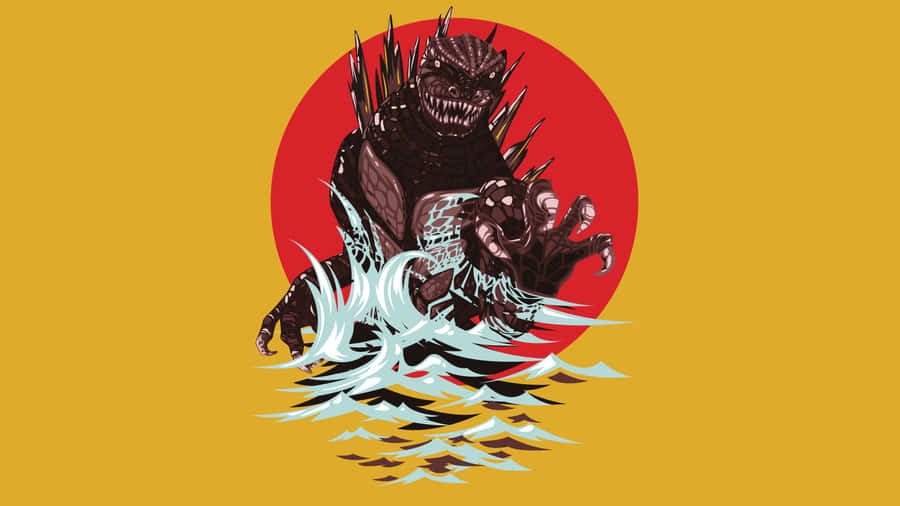 Godzilla background