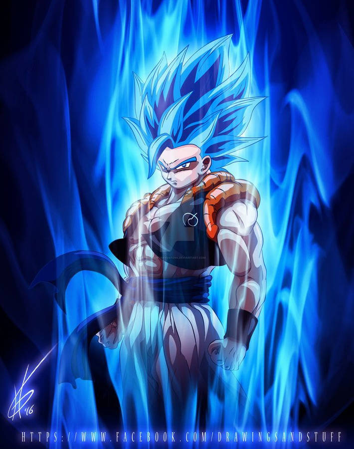 Download Gogeta Blue Wallpaper