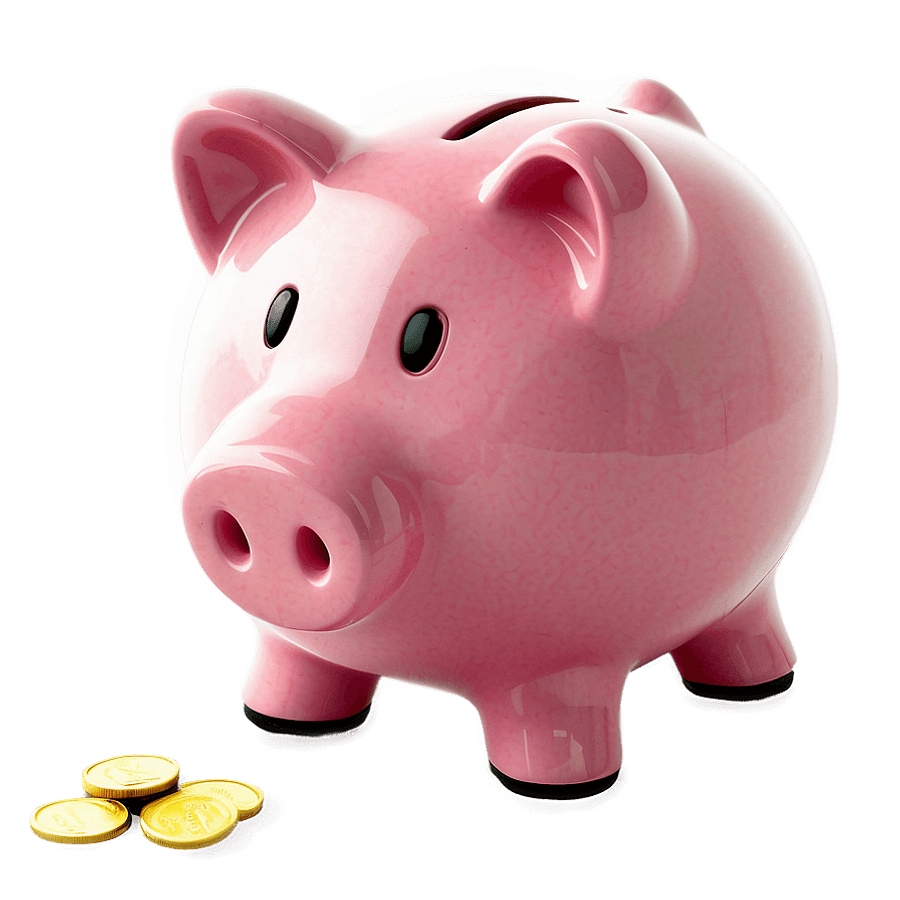Piggy Bank Drawing PNG 05252024