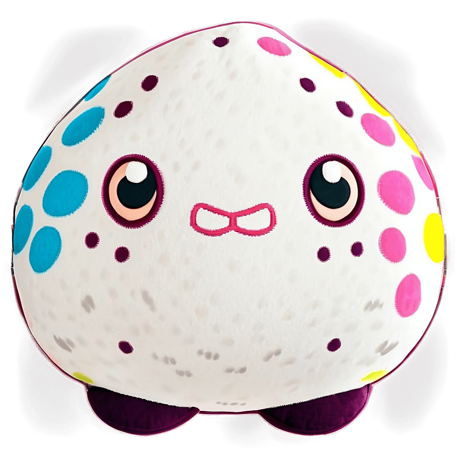 Squishmallow Cartoon Plush PNG 05252024