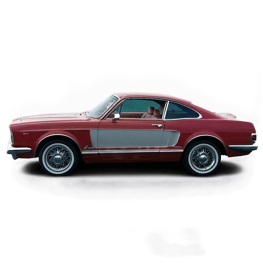 Red Aesthetic Car Drive View PNG rus38