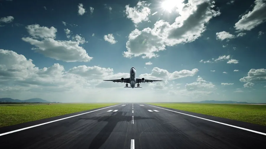 720p Plane Background
