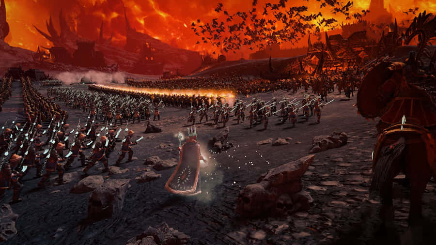 Stiger fra asken 1920x1080 Total War Warhammer baggrund