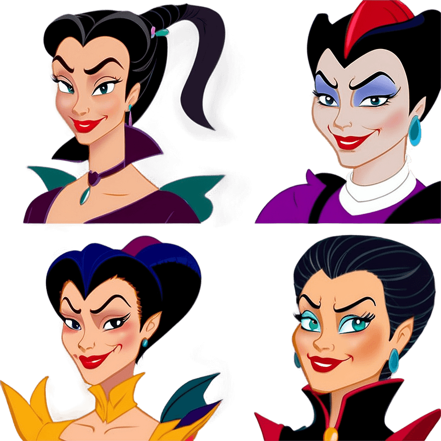 Disney Female Villains PNG dff37