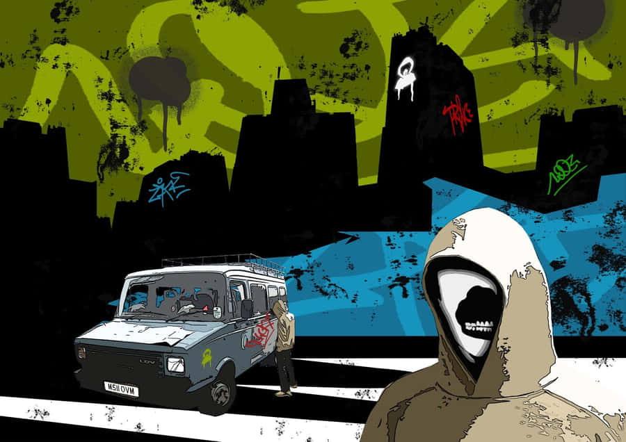 GraffitiDesktop. Hintergrundbilder