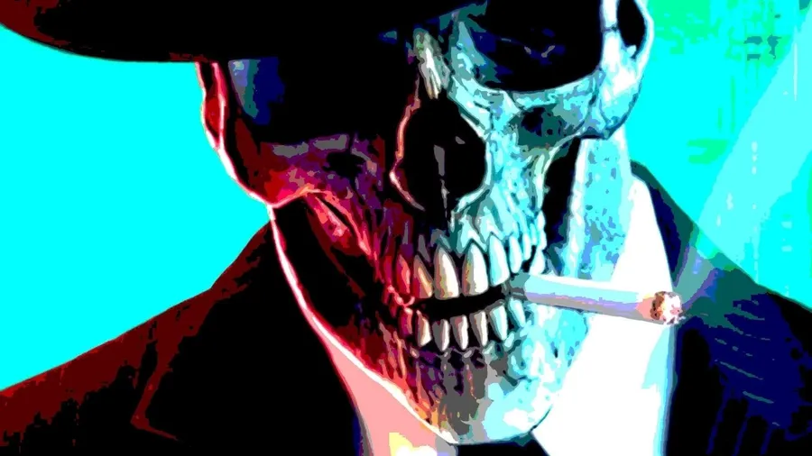 Skull Background