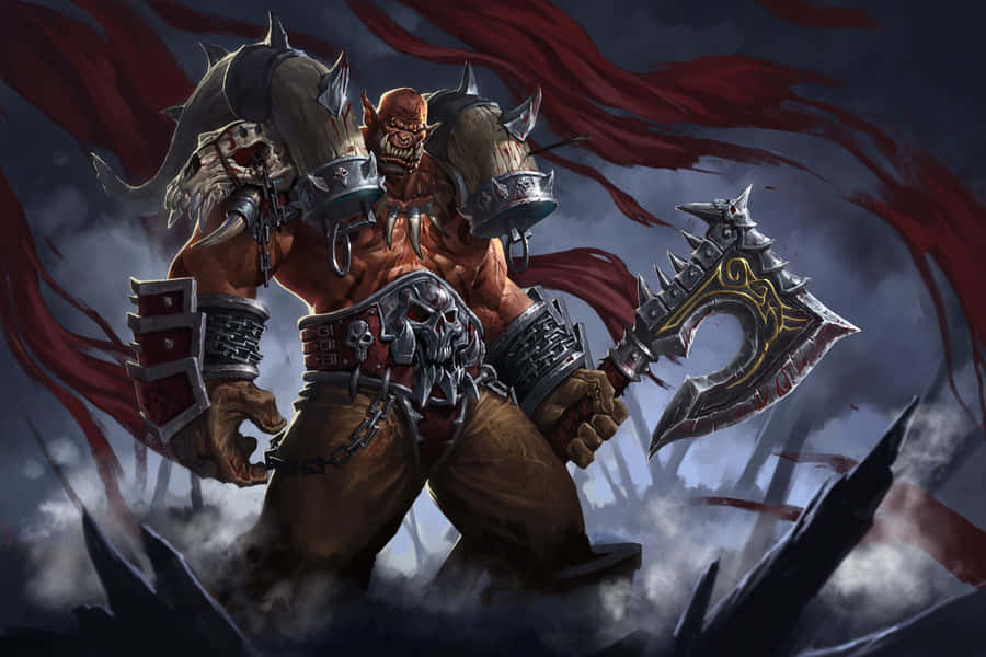 Grom Hellscream WoW The Horde Orcs Army 4K Wallpaper #3.964