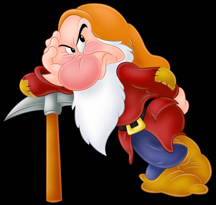 free grumpy dwarf clipart