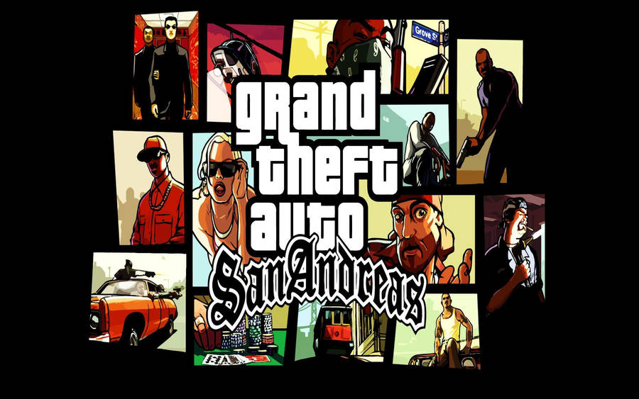 Download Gta San Andreas Classic Edition Wallpaper | Wallpapers.com