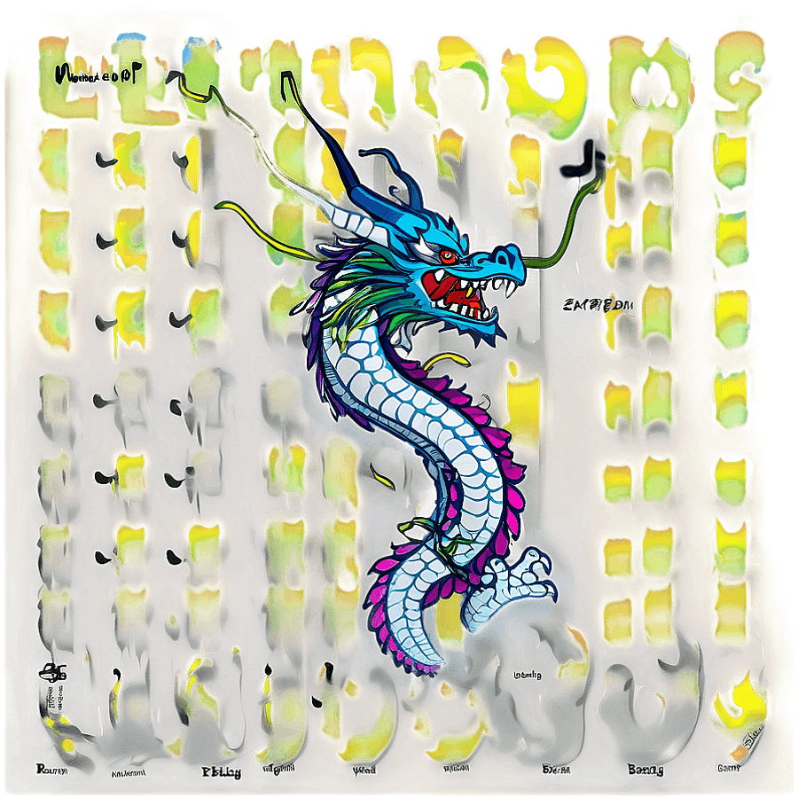 Japanese Dragon Spirit PNG 45