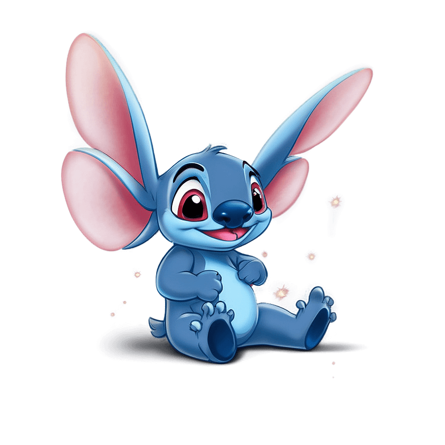 Angel and Stitch's Love Story PNG 79