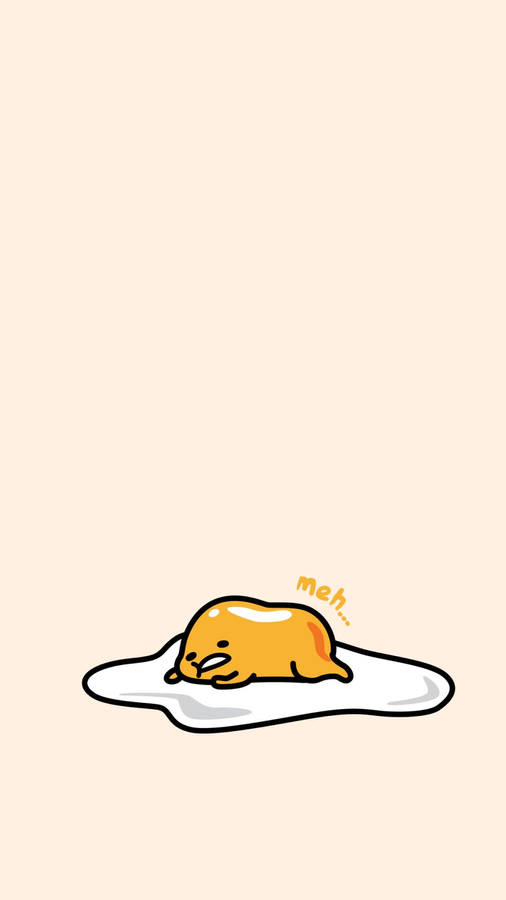 gudetama laying down