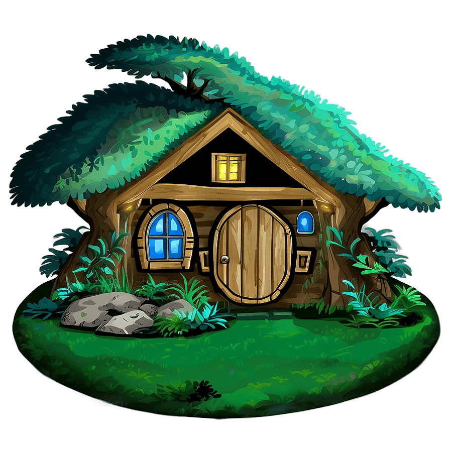 Woodland Fantasy Home PNG 65