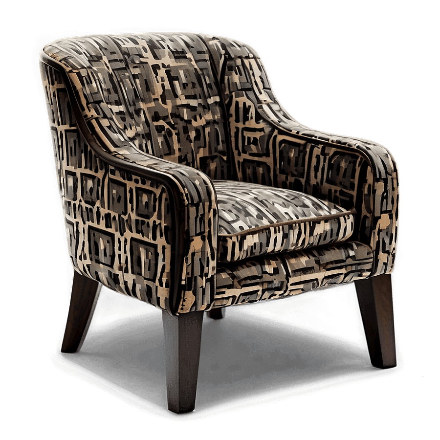 Modern Accent Chair PNG 99