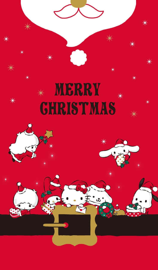 Personaggi Sanrio che Festeggiano il Natale