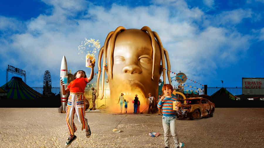 Velkommentil Astroworld, den mest spændende forlystelsespark!
