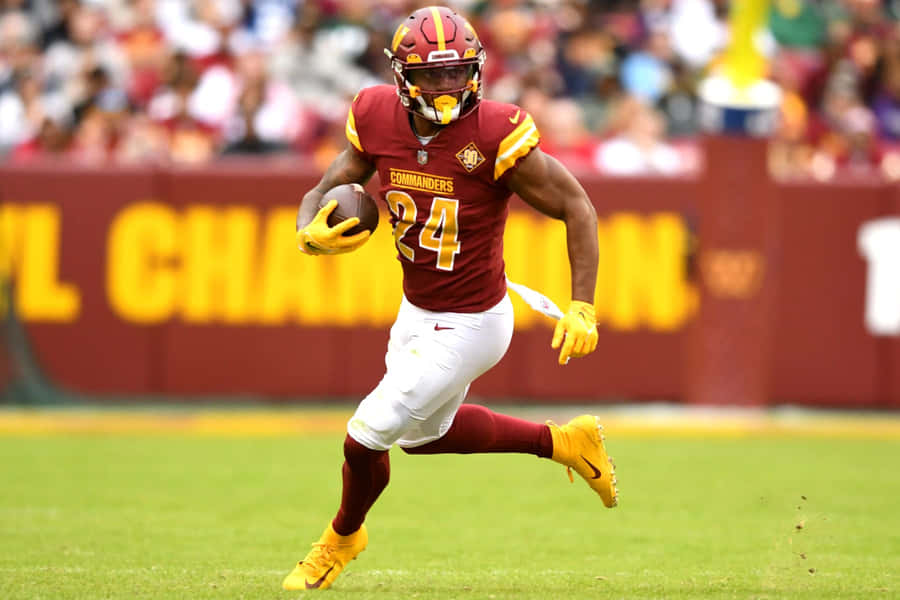 Antonio Gibson Running Back Aktion