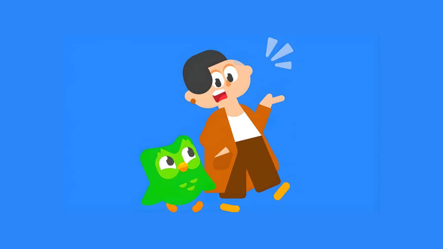 Mascote de Aprendizado de Idiomas Duolingo