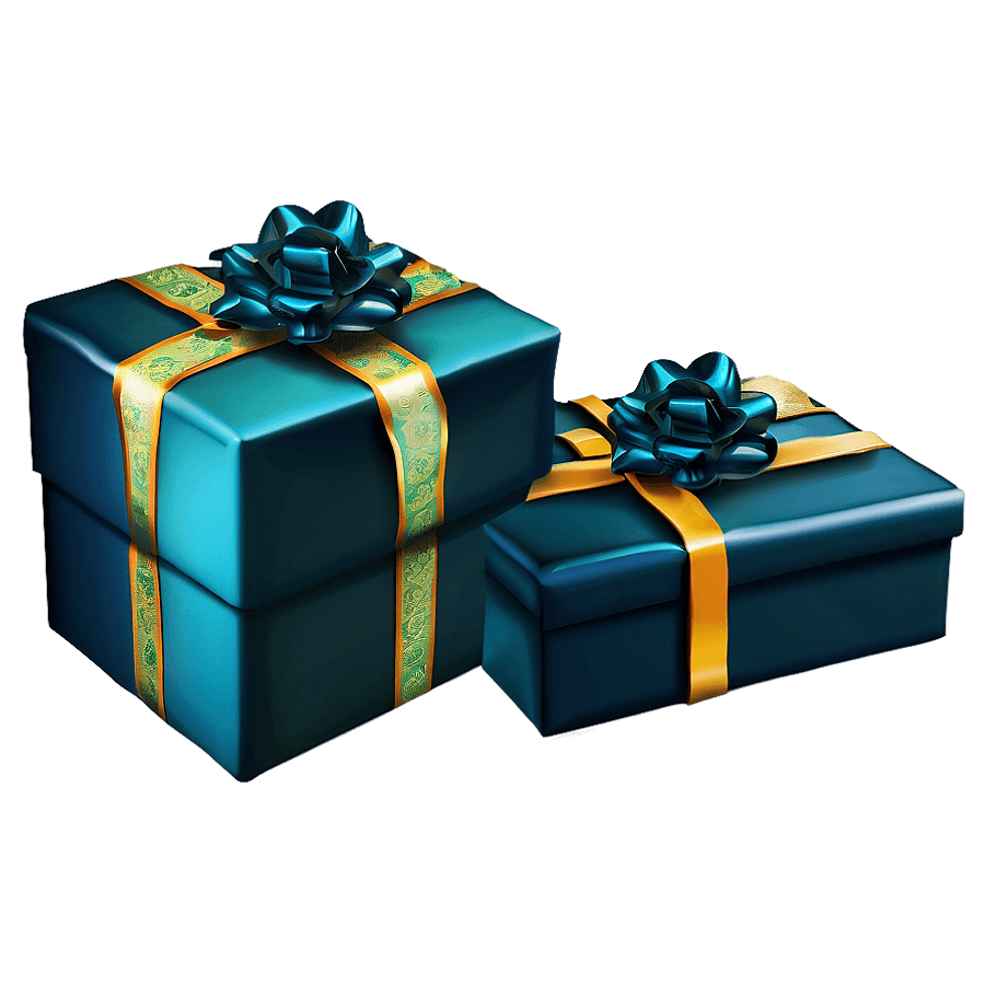 Christmas Gift Boxes PNG 38