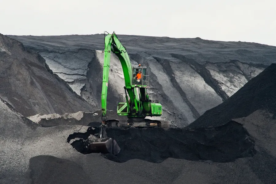 Green Mining Machine wallpaper
