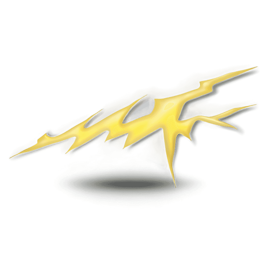 Realistic Lightning Bolt PNG 05252024