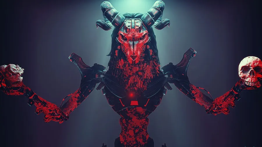 Horrifying devil wallpaper