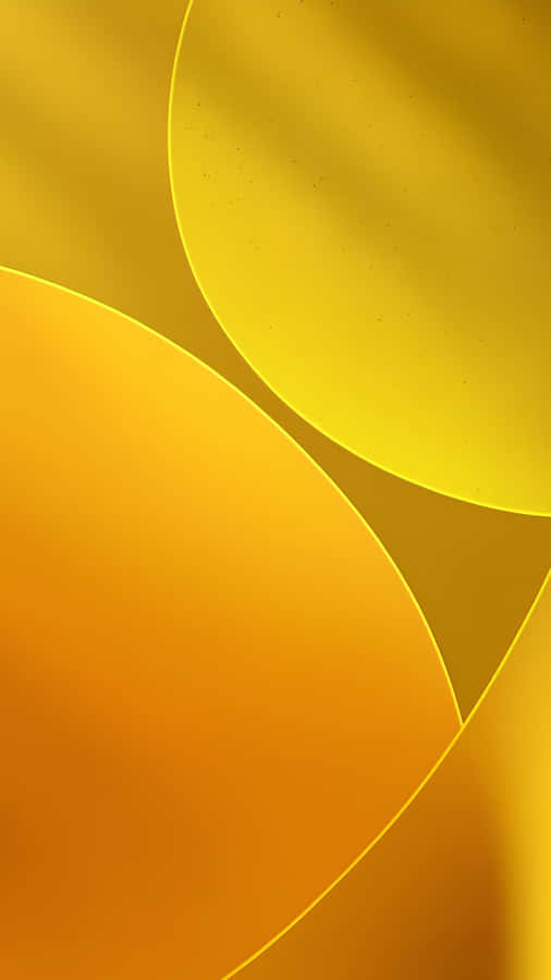 Wallpaper Astratto Giallo iOS 16