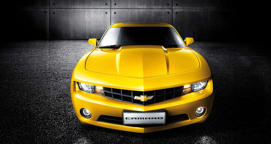Wallpaperdo Carro Amarelo 1920 x 1024