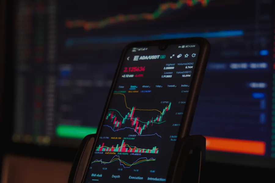 Cryptocurrency Chart Patterns wallpaper