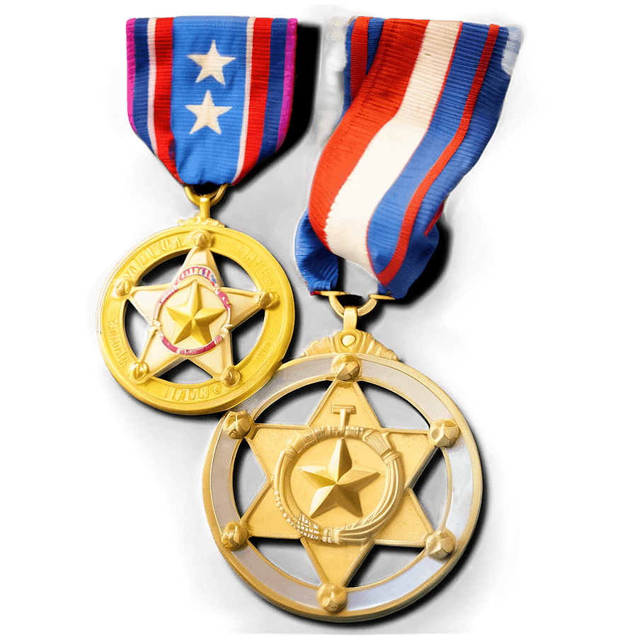 Flat Medal of Honor PNG 06212024