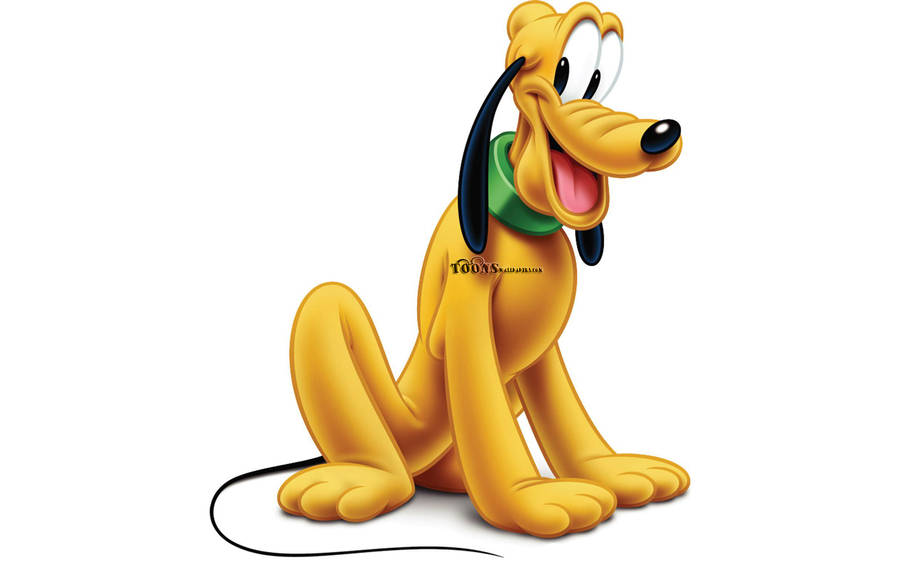 Download Happy Disney Pluto Wallpaper | Wallpapers.com