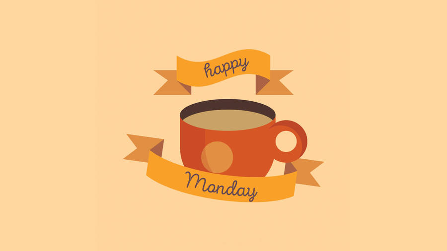 Download Happy Monday Coffee Wallpaper | Wallpapers.com