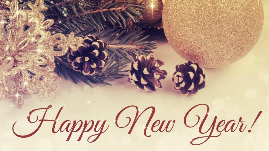 Download Happy New Year Festive Holiday Wallpaper | Wallpapers.com