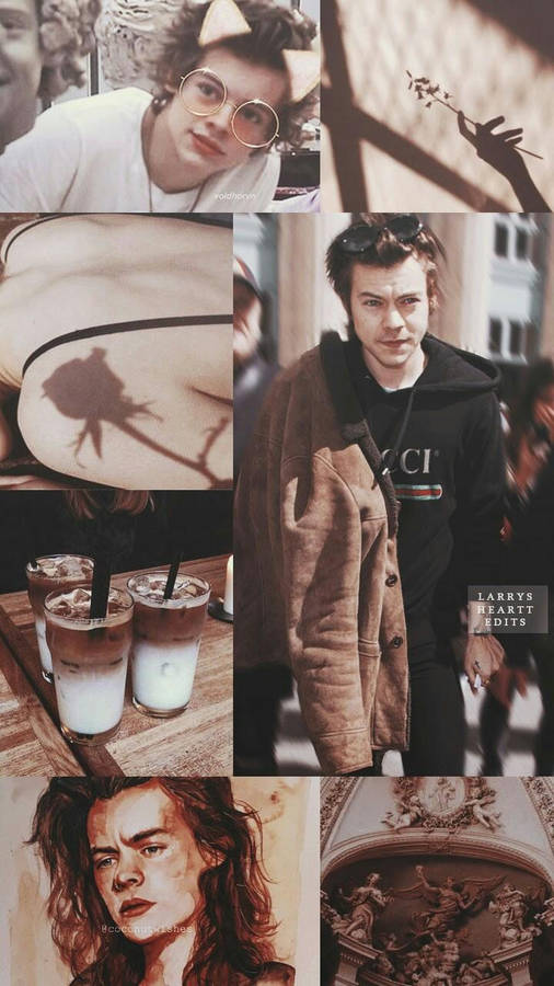 Download Harry Styles Aesthetic Clothing Wallpaper | Wallpapers.com