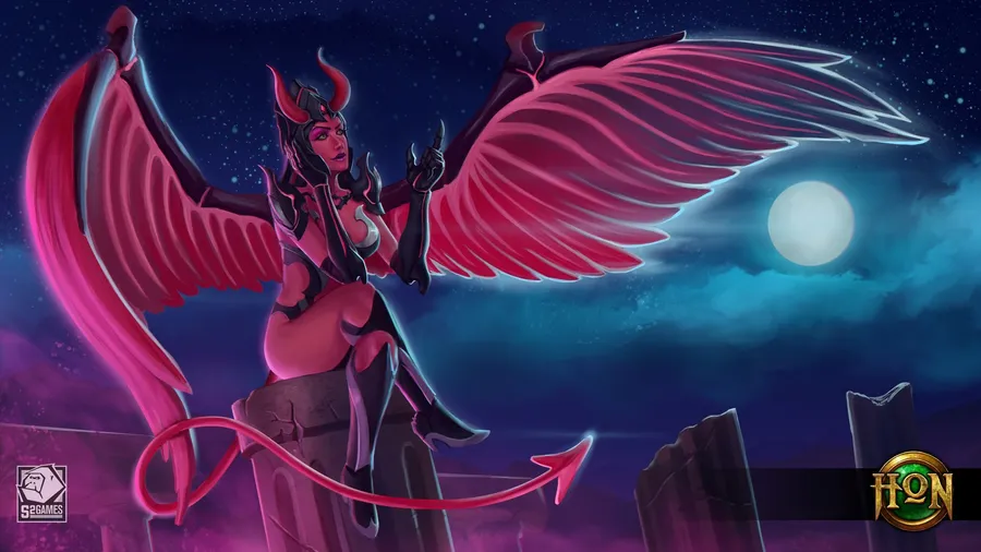 Devil Succubus With Tail