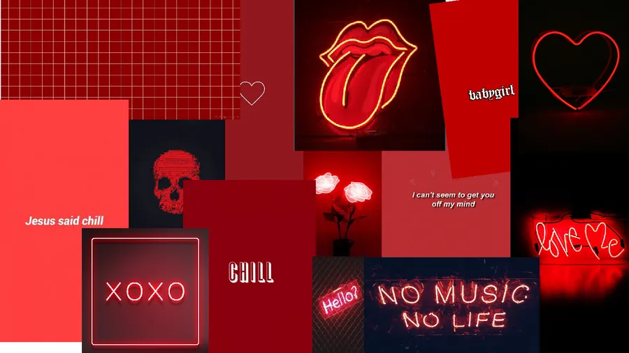 Red Collage