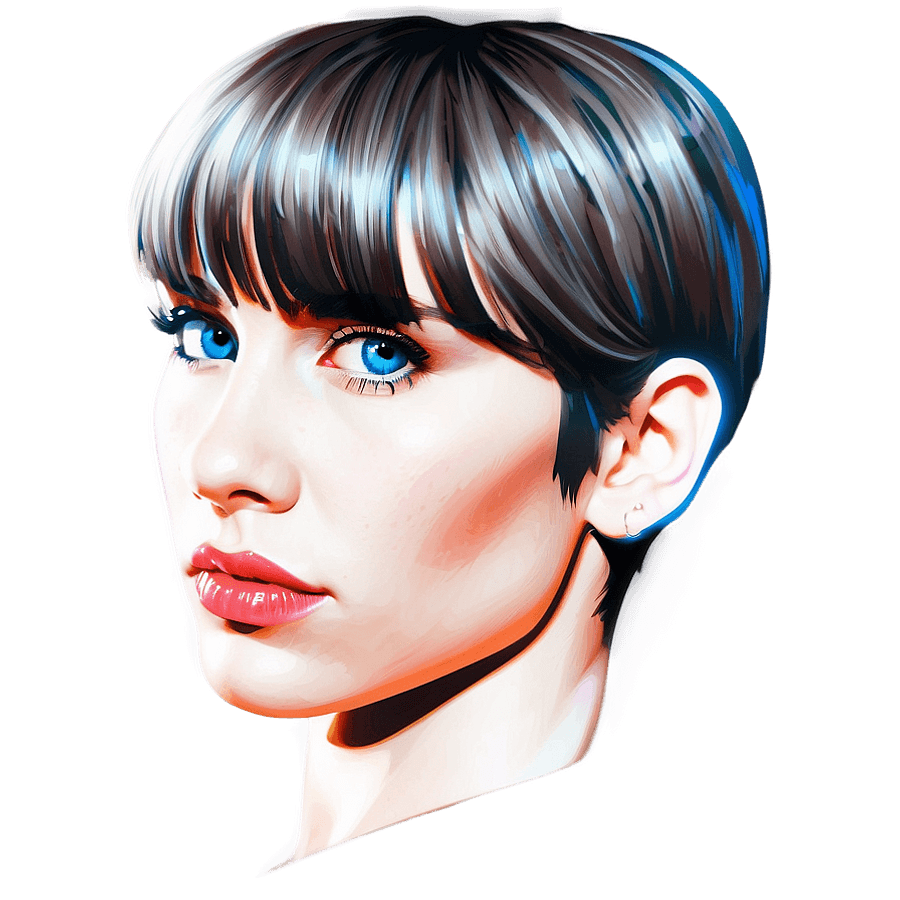 Portrait Vector Illustration PNG chf57