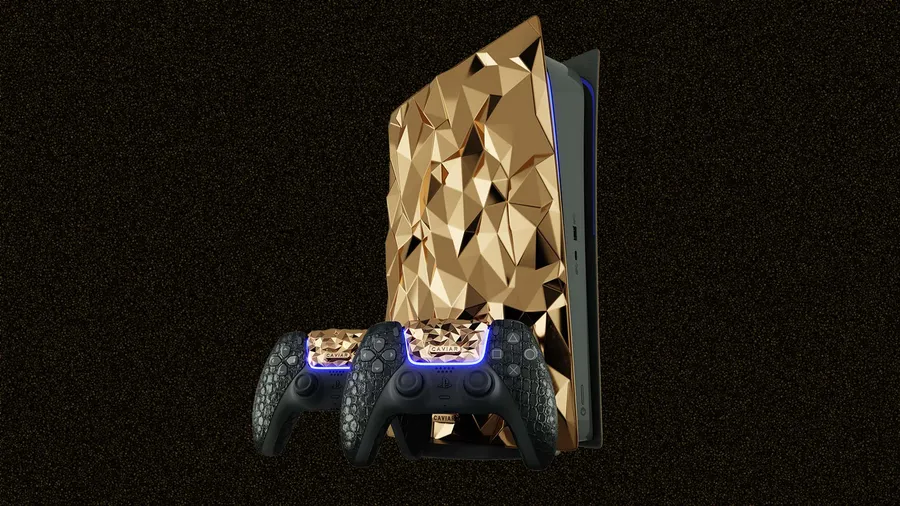 PS5 Gold Edition wallpaper 