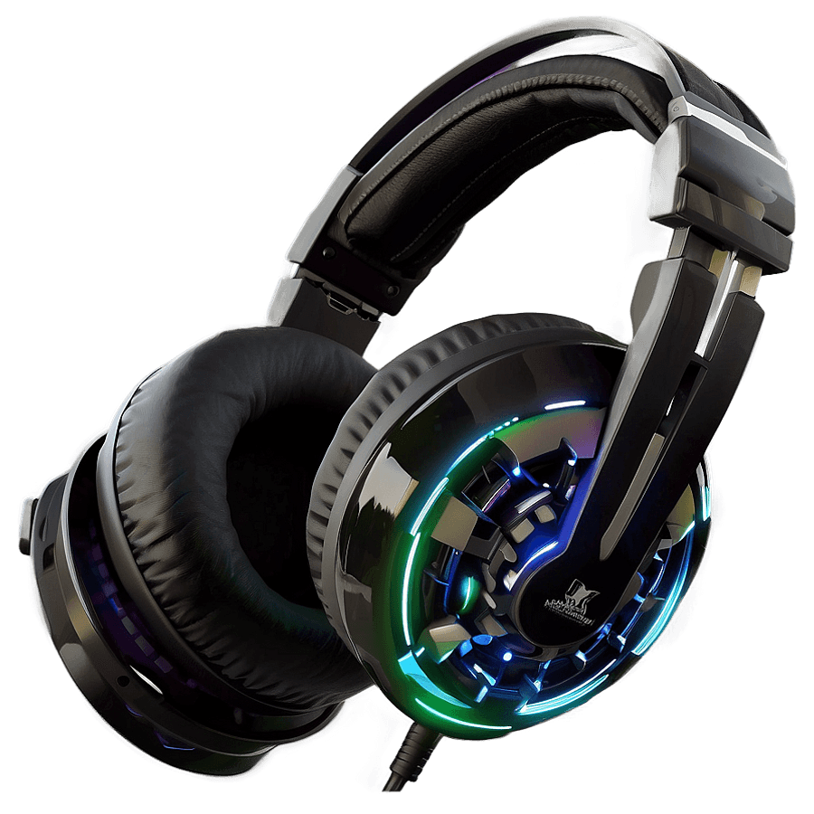 Gamer Headset with Vibrations PNG bhw