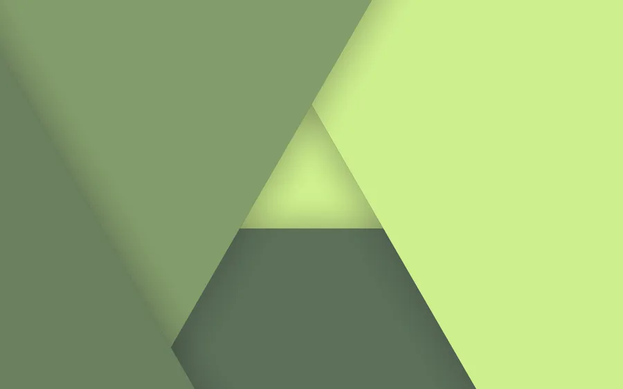 Static green triangles wallpaper