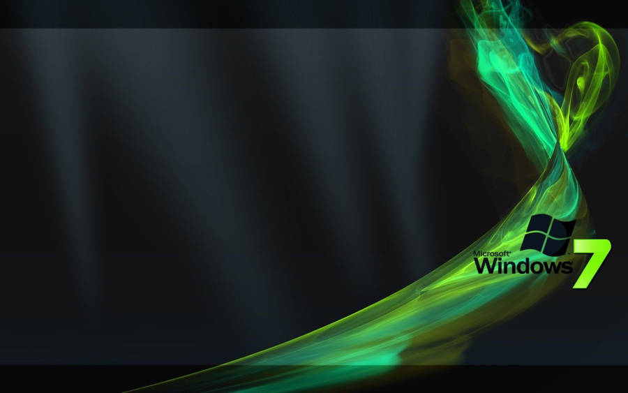 Download Hd Green Aesthetic Windows 7 Wallpaper | Wallpapers.com