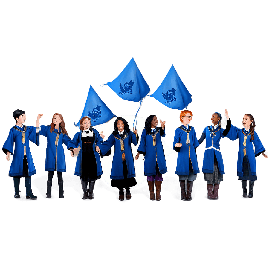 Ravenclaw House Celebration PNG kwl