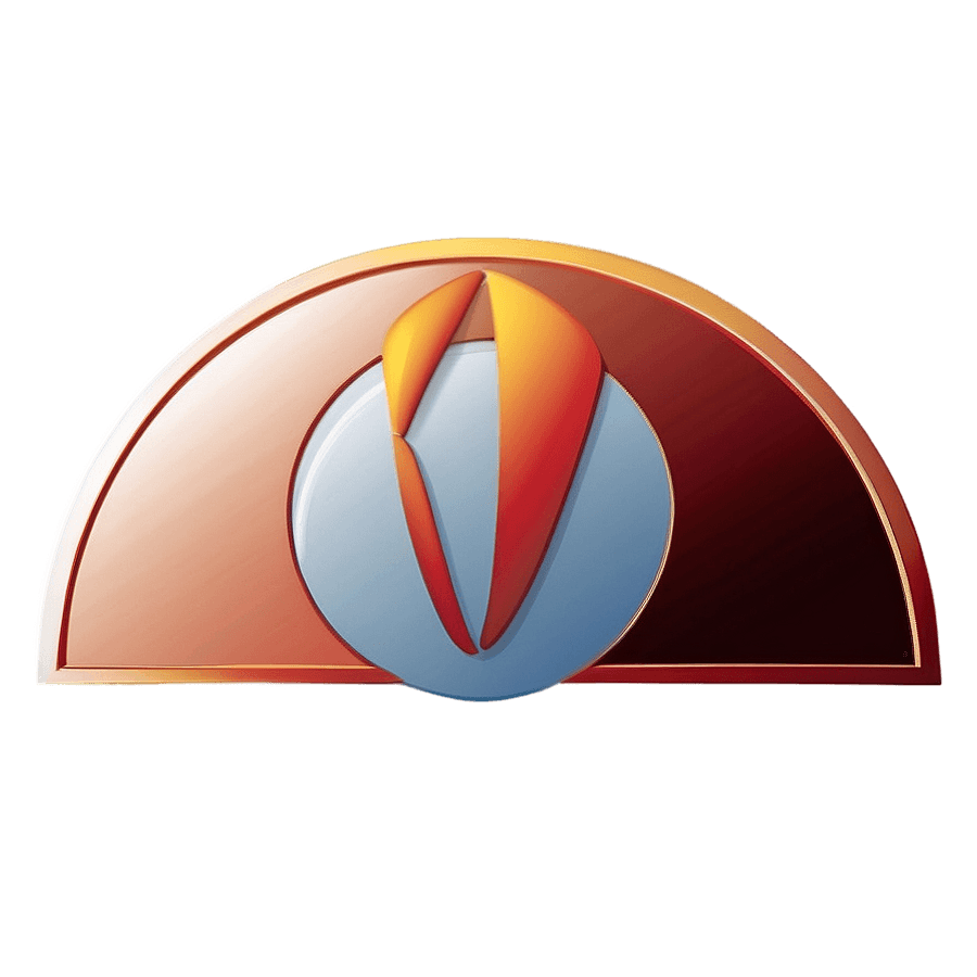 Semicircle Sun Icon PNG 06292024