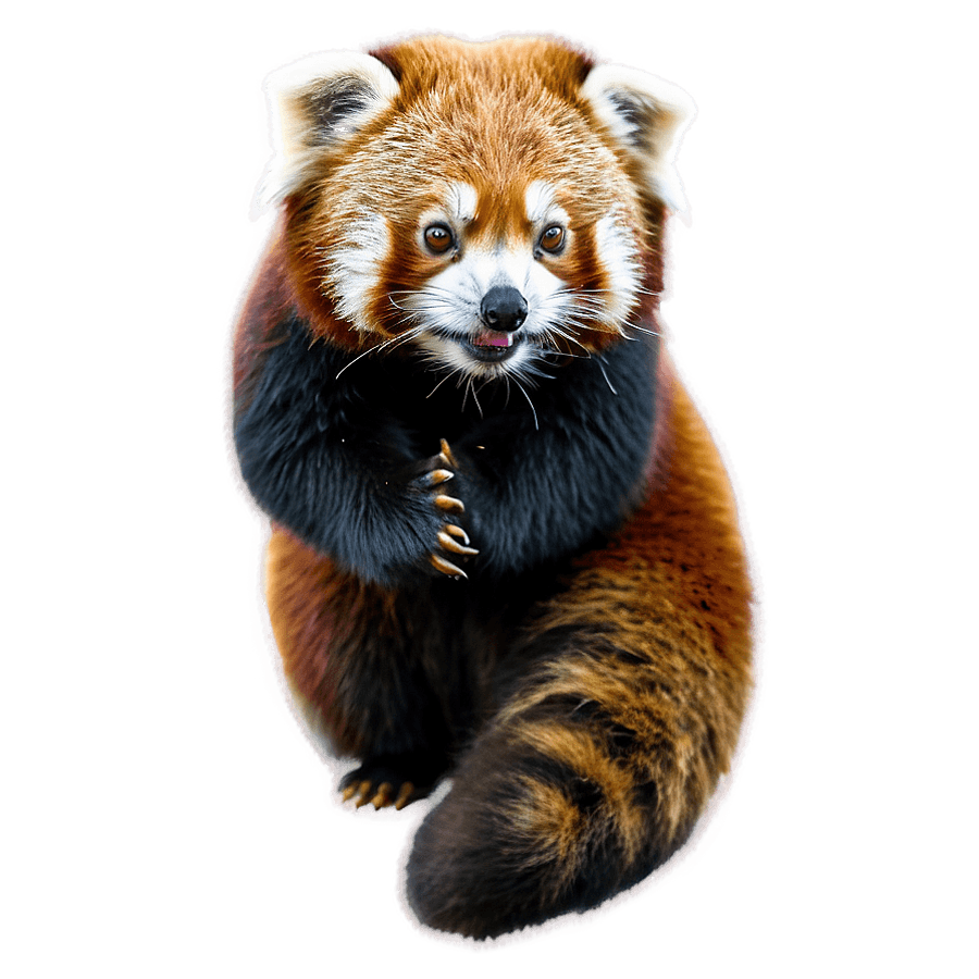 Red Panda in Natural Habitat PNG 60