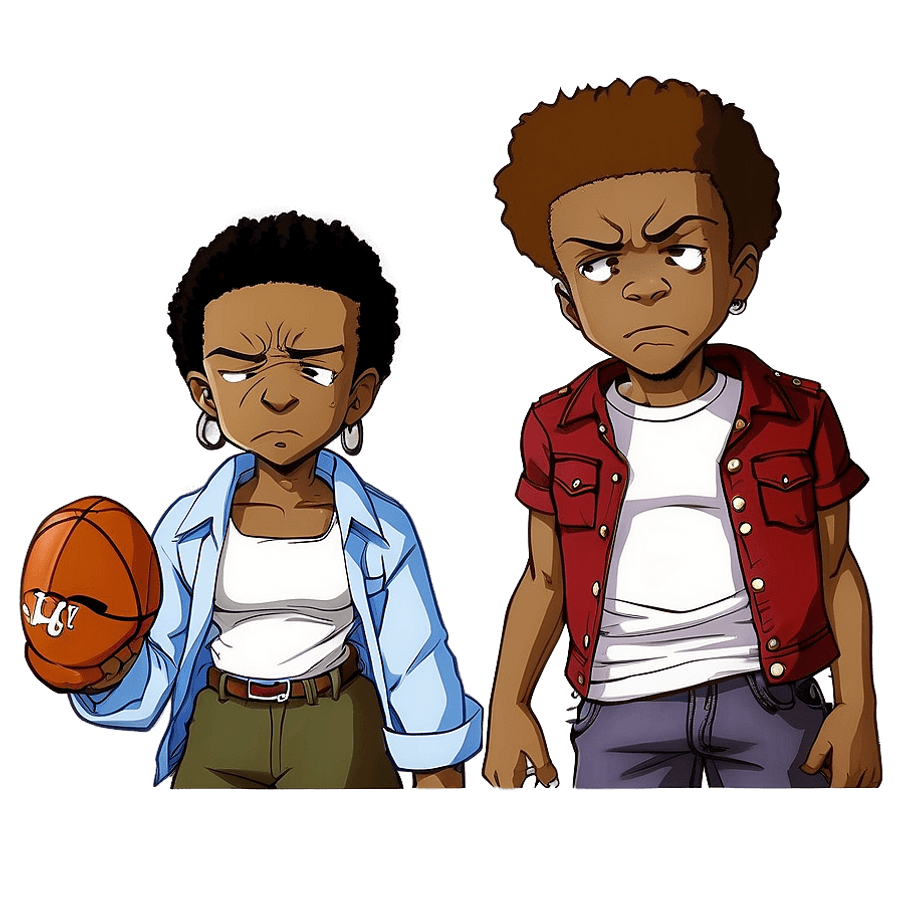 Boondocks Animated Series PNG dov