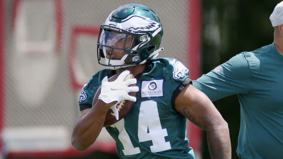 Treinamento do Running Back dos Eagles