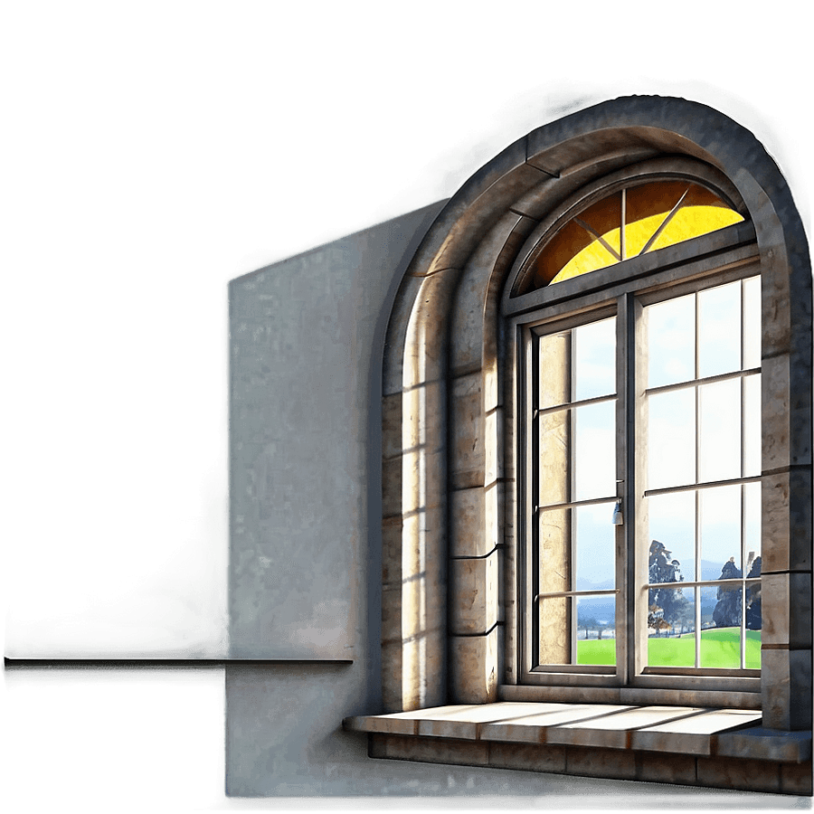 Atmospheric Window Shadow Scene PNG 1